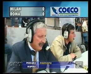 Tiziano Crudeli Milan-Roma 1-0 17°scudetto