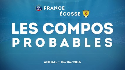 France - Ecosse : les compos probables !