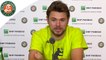 Roland-Garros 2016 - Conférence de presse: Wawrinka / 1/2