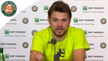 Roland-Garros 2016 - Conférence de presse: Wawrinka / 1/2