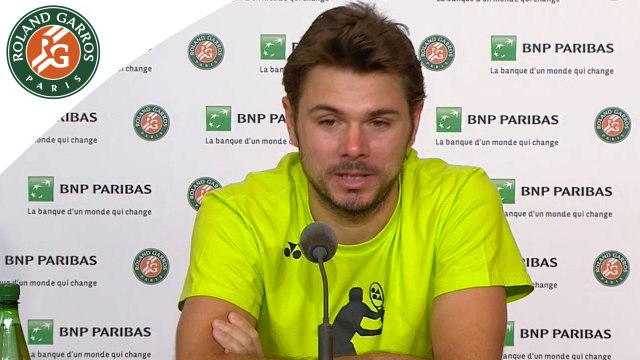 Roland-Garros 2016 - Conférence de presse: Wawrinka / 1/2