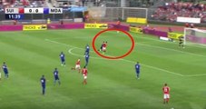 Galatasaraylı Blerim Dzemaili, İsviçre-Moldova Maçında İlginç Bir Gol Attı