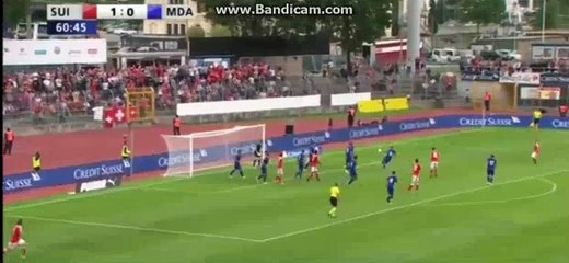 Admir Mehmedi incredible MISS- Switzerland 1-0 Moldova 03.06.2016
