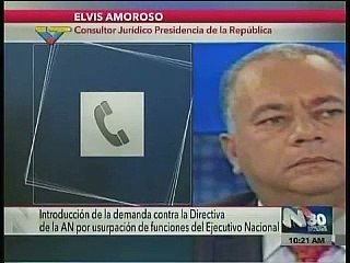 Amparo contra la directiva de la Asamblea Nacional será introducido por Elvis Amoroso