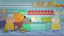 Peppa Pig. Miss Rabbit's Day Off. Mummy Pig and Daddy Pig and George Pig