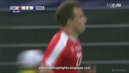Radu Ginsari Goal HD - Switzerland 1-1 Moldova 03.06.2016