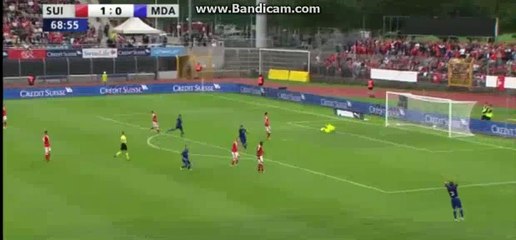 Vladislav Ivanov  Goal - Switzerland 2-1 Moldova 03.06.2016