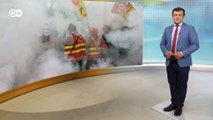 Сорвут ли массовые протесты во Франции ЧЕ-2016? - DW Новости (03.06.2016)