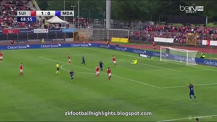 Radu Ginsari Goal HD - Switzerland 1-1 Moldova 03.06.2016 HD