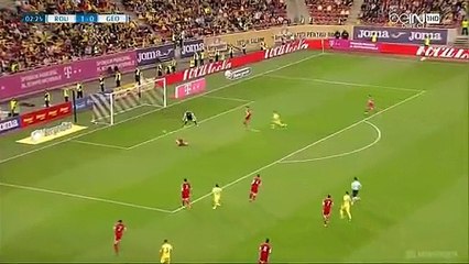 2-0 Aleksandre Amisulashvili Own Goal HD - Romania vs Georgia 03.06.2016 HD