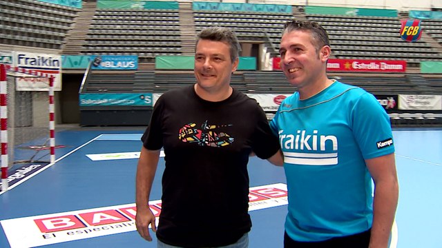 FCB Handbol: Xavi Pascual i Carlos Viver, prèvia Granollers-FCB Lassa [CAT]