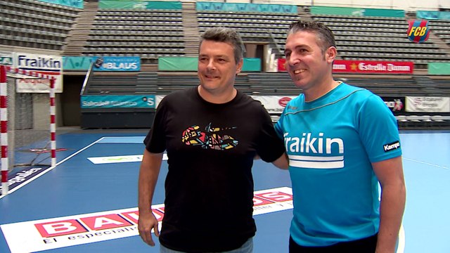 FCB Handbol: Xavi Pascual y Carlos Viver, previa Granollers-FCB Lassa [ESP]