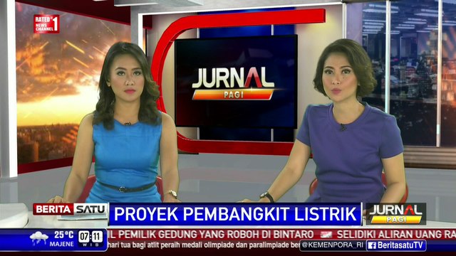 Presiden Jokowi Melakukan Groundbreaking Pembangkit Listrik Pontianak