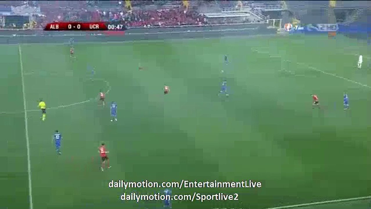 Albania 1st BIG Chance Albania 0-0 Ukraine