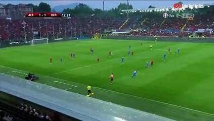 Sadiku GOAL Albania 1 - 1 Ukraine 03/06/2016