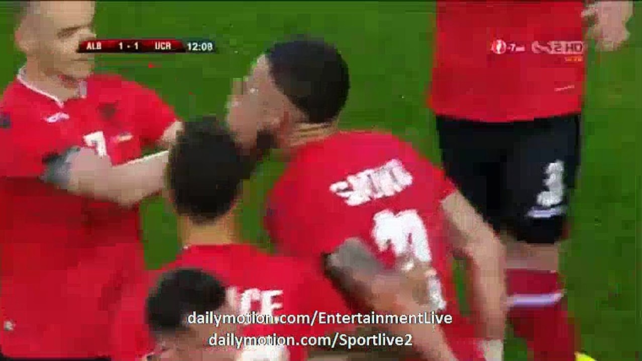Armando Sadiku Goal Albania 1-1 Ukraine
