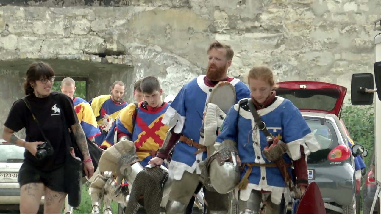 Les tournois de chevaliers revisités en sport de combat en armure