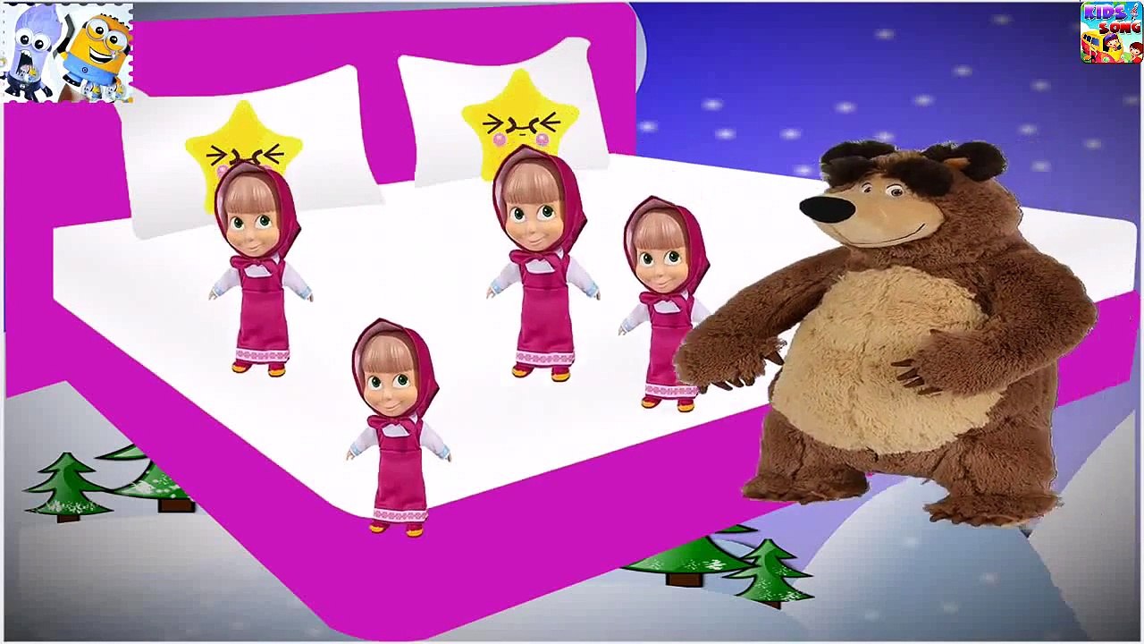 Masha & Medved Jumping on the Bed | Kids Songs Nursery | Nursery Rhymes For Kids