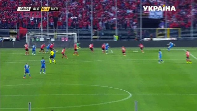 Taras Stepanenko Goal HD - Albania 0-1 Ukraine - 03-06-2016