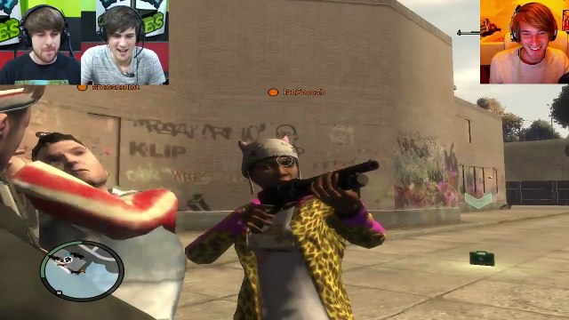 THE ANIMALS ARE LOOSE! - Smosh & Pewds Plays GTAIV