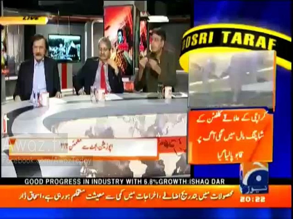 Haroon Akhtar Clashes with Asad Umar for Exp-osing Nawaz Government