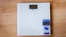 UNBOXING: Brabantia Battery Powered Bathroom Scales (White) with huge digital display