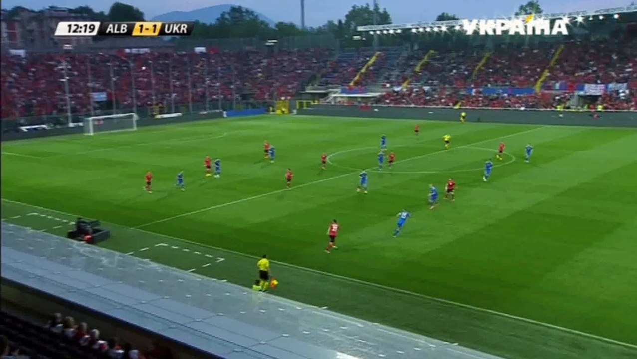 Armando Sadiku Goal HD - Albania 1-1 Ukraine - 03-06-2016