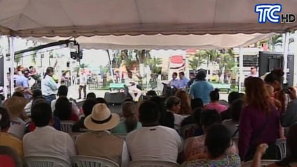 Gabinete itinerante se retoma desde el cantón Pedernales