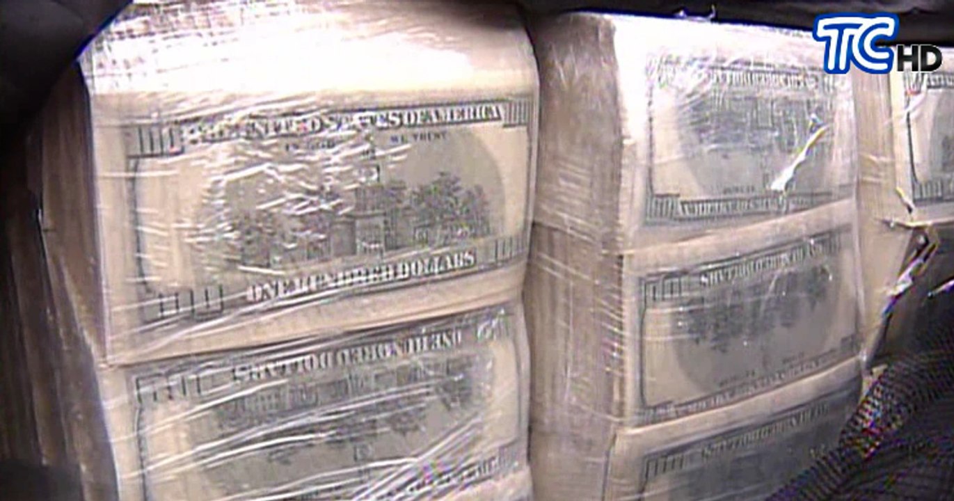20 millones de dólares falsos decomisados en dos meses