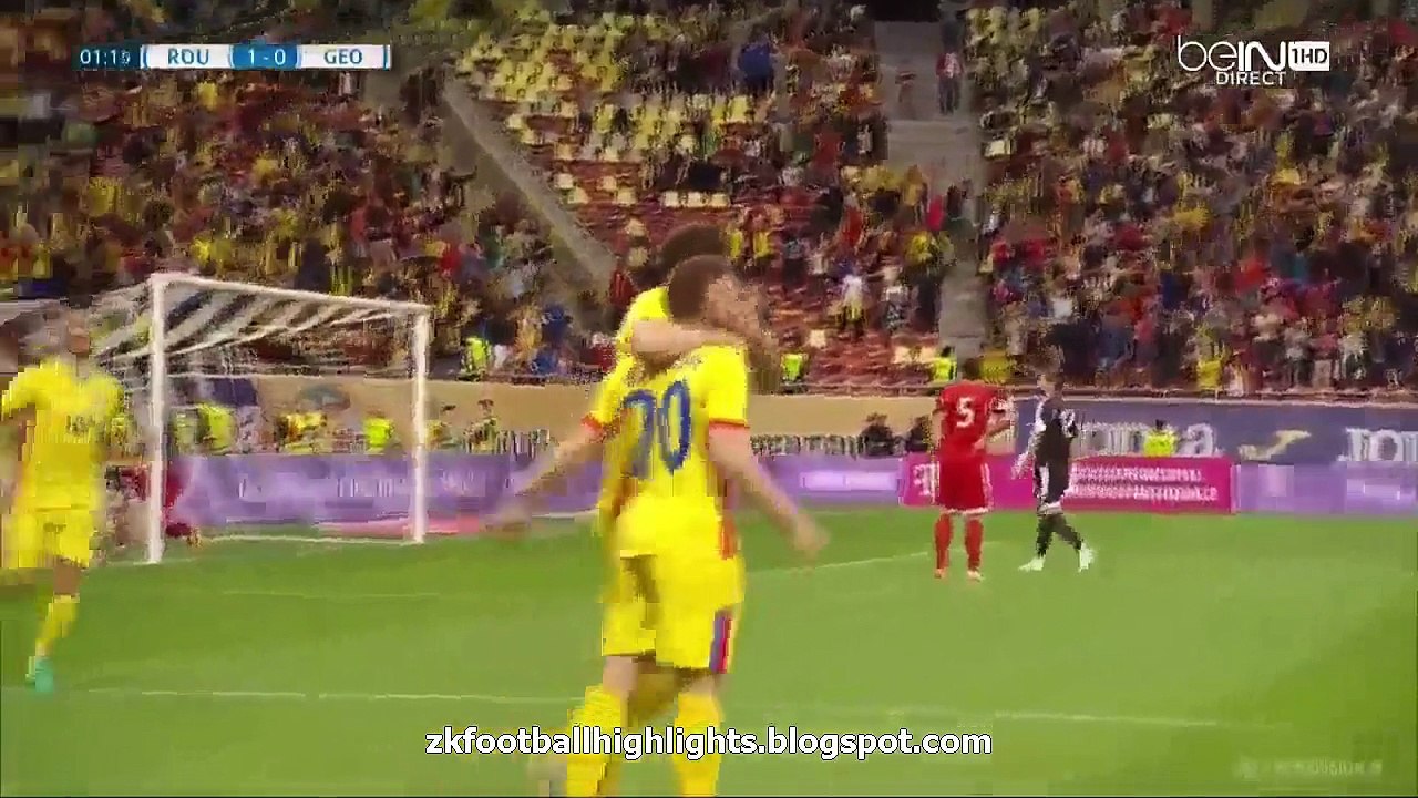 Romania 5-1 Georgia HD All Goals & Full Highlights - Friendly 03.06.2016 HD