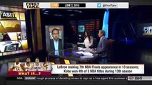 ESPN FIRST TAKE - IF KOBE IN HIS PRIME REPLACED LEBRON, WOULD THE CAVS BE FAVORED1