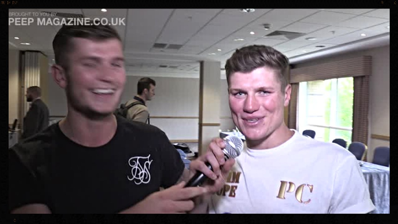 DANIEL & PETER COPE HIJACK PEEP MAGAZINE @ HILTON NEWCASTLE