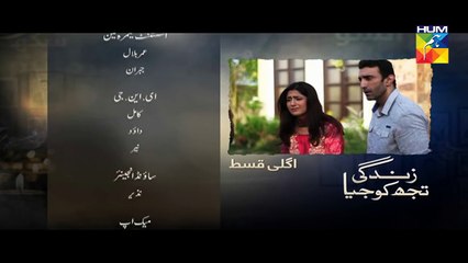 Zindagi Tujh Ko Jiya Episode 59 Promo HD HUM TV Drama 31 May 2016