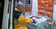 Kalp Hastası 1 Aylık Elif Nur Bebek Ambulans Uçakla Türkiye'ye Getirildi