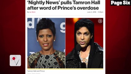 'Nightly News' Yanks Tamron Hall After Word of Prince's Overdose