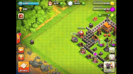 Clash of Clans Defense Strategy - Town Hall Level 5 #2