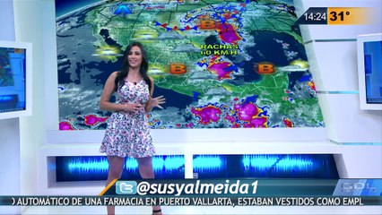 Susana Almeida Pronostico del Tiempo 3 de Junio de 2016 Vesp.