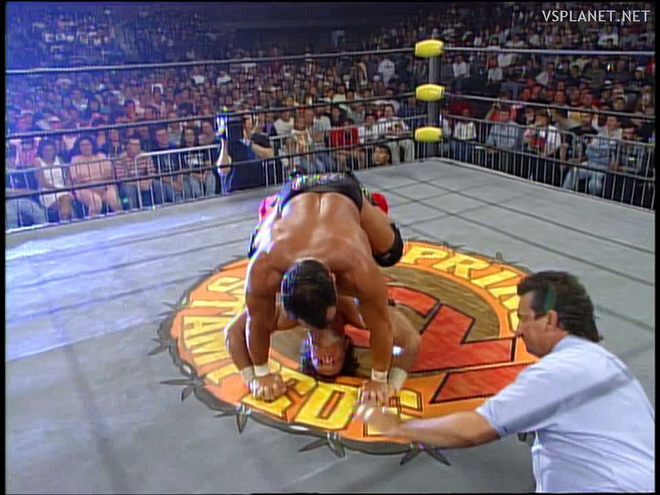 Chris Benoit vs Dean Malenko, WCW Spring.Stampede 1997