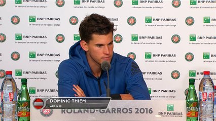 Roland-Garros - Thiem : "Djokovic été trop fort"