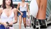 Madonna's daughter Lourdes parades inked-up body in short skirt and plunging vest