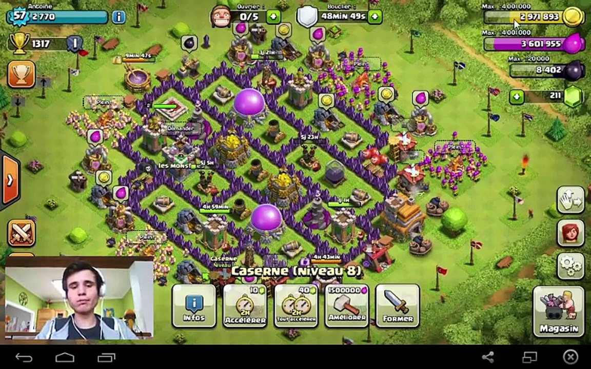 [TUTO] GAGNER BEAUCOUP DE RESSOURCES SUR CLASH OF CLANS [HDV 7]