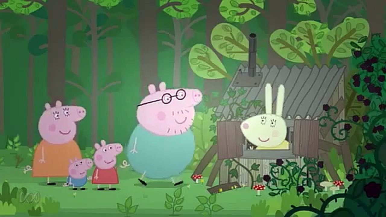 Peppa Pig. The Fish Pond. Mummy Pig and Daddy Pig and George Pig