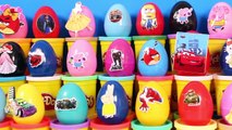Surprise Eggs Spider Man Peppa Pig Angry Birds Frozen Disney Huevos con Sorpresas Toy Videos