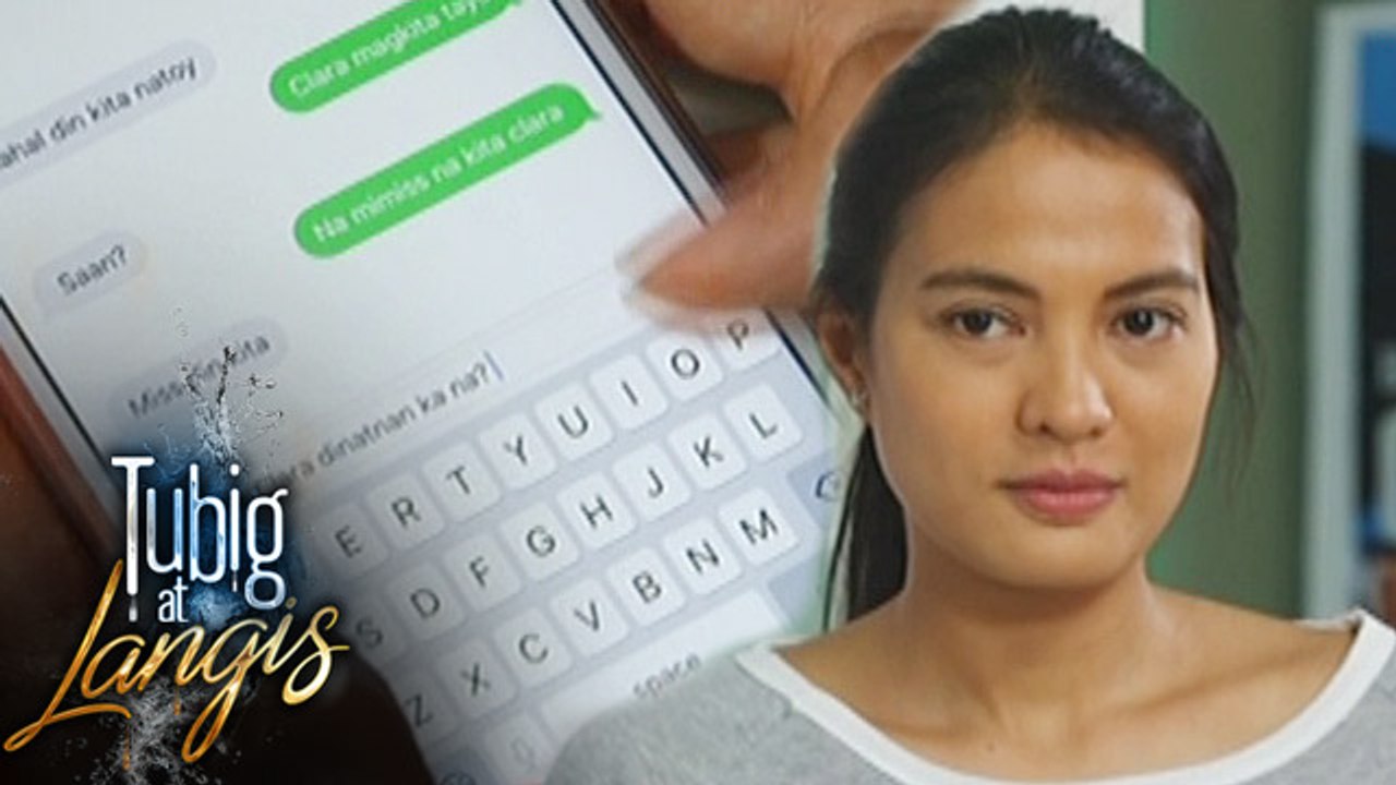 Tubig at Langis: Text Messages