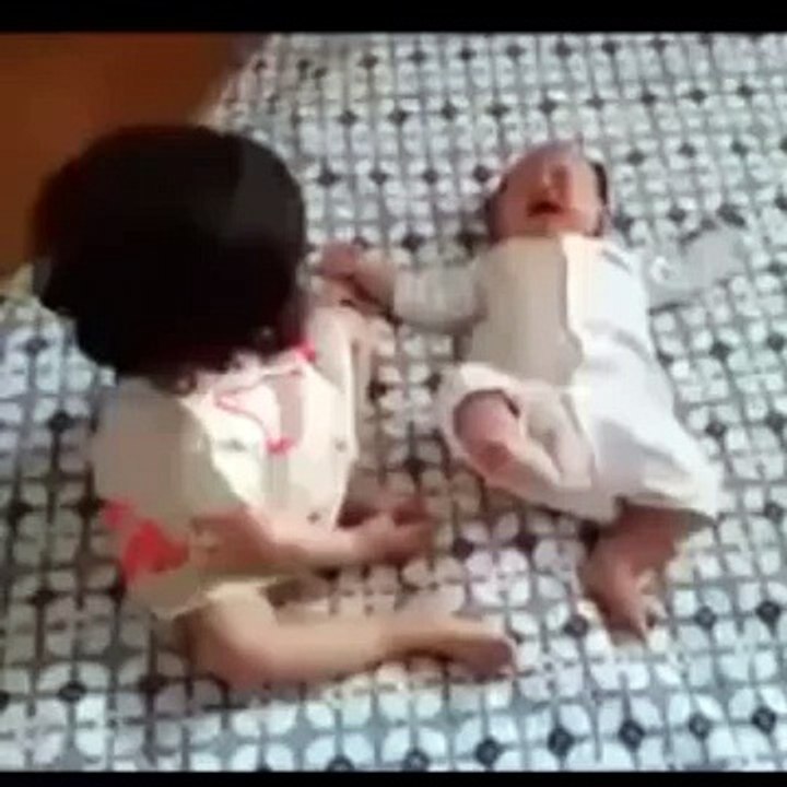 baby slap. :D