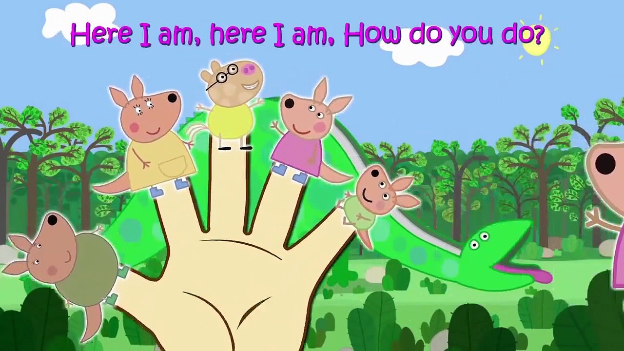 Pepa Pig Kangaroo Finger Family Nursery Rhymes Lyrics and More - video