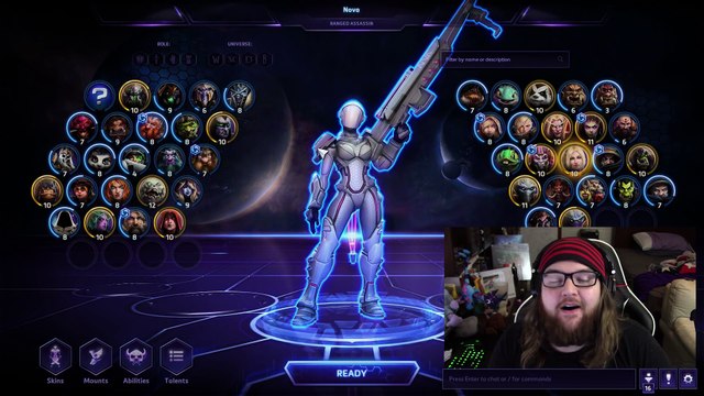 ♥ Heroes of the Storm (Gameplay) - Nova, Gettin Stacked (HoTs Quick Match)