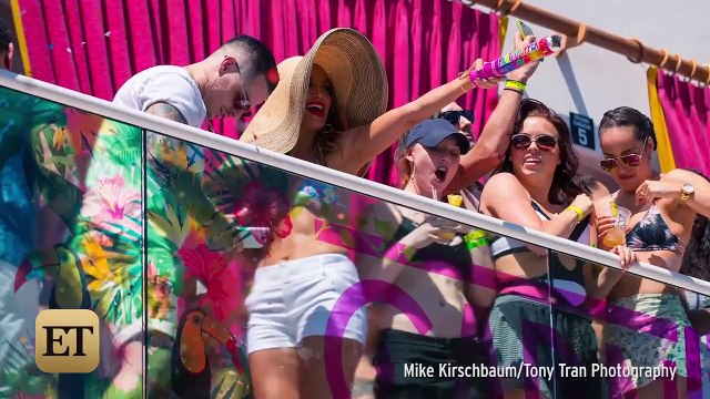 Jennifer Lopez Wears Sexy Bikini, Makes Hosting Debut at Epic Las Vegas Pool Party