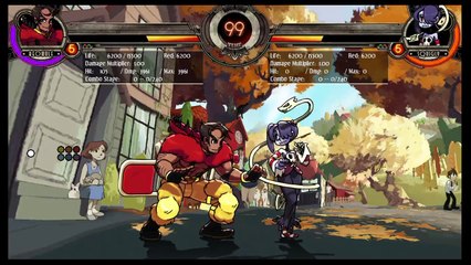 Three Wolf Moonsault Combo Skullgirls 2nd Encore
