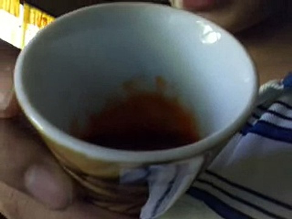 Drinking ketchup